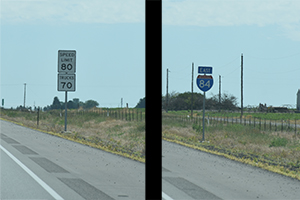 80 mile per hour speed limit sign on I-84 East in Idaho