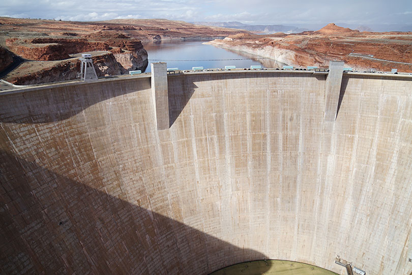 Lake Powell Dam.
